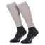 LeMieux Footsie Kids Tall Riding Socks - Faith Ash