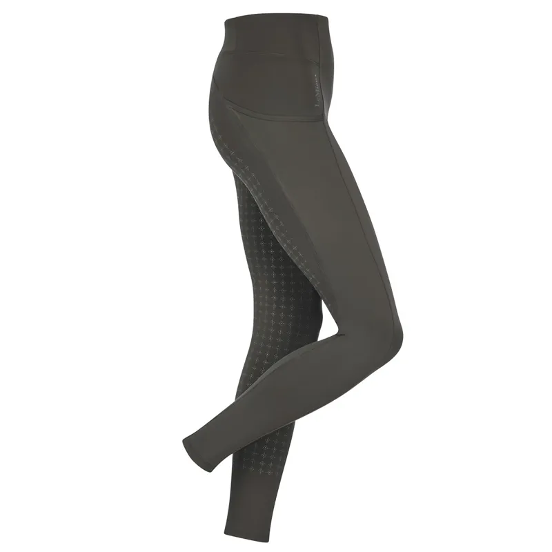 LeMieux Naomi Full Grip Pull On Riding Tights - Cinder-1