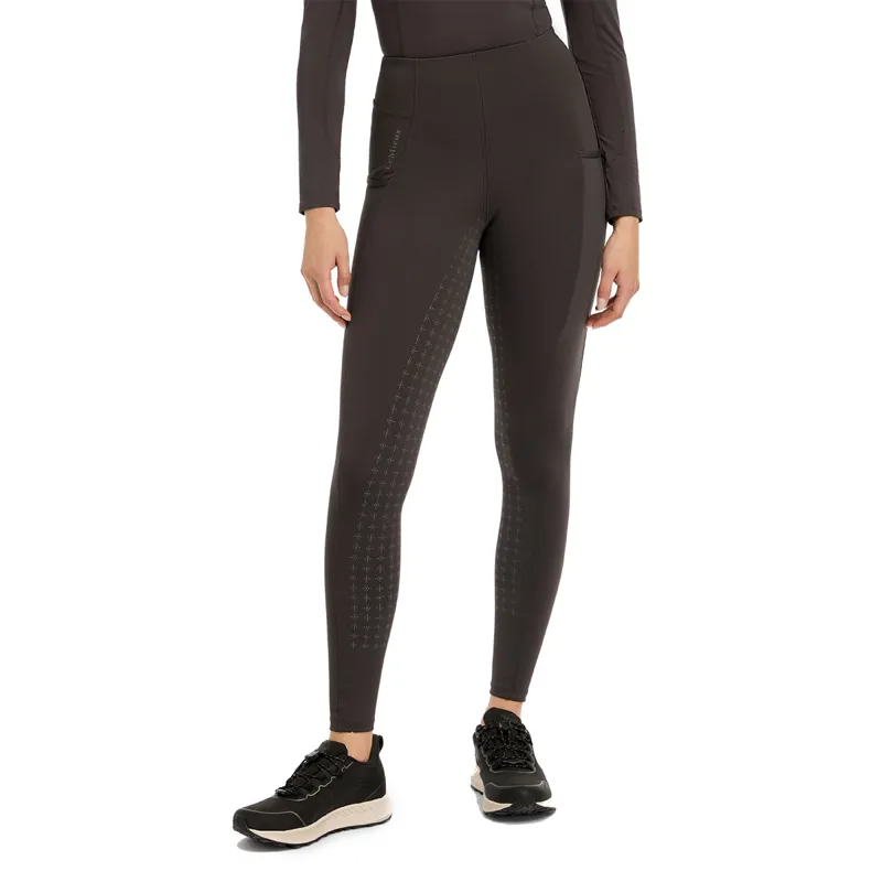 LeMieux Naomi Full Grip Pull On Riding Tights - Cinder-2