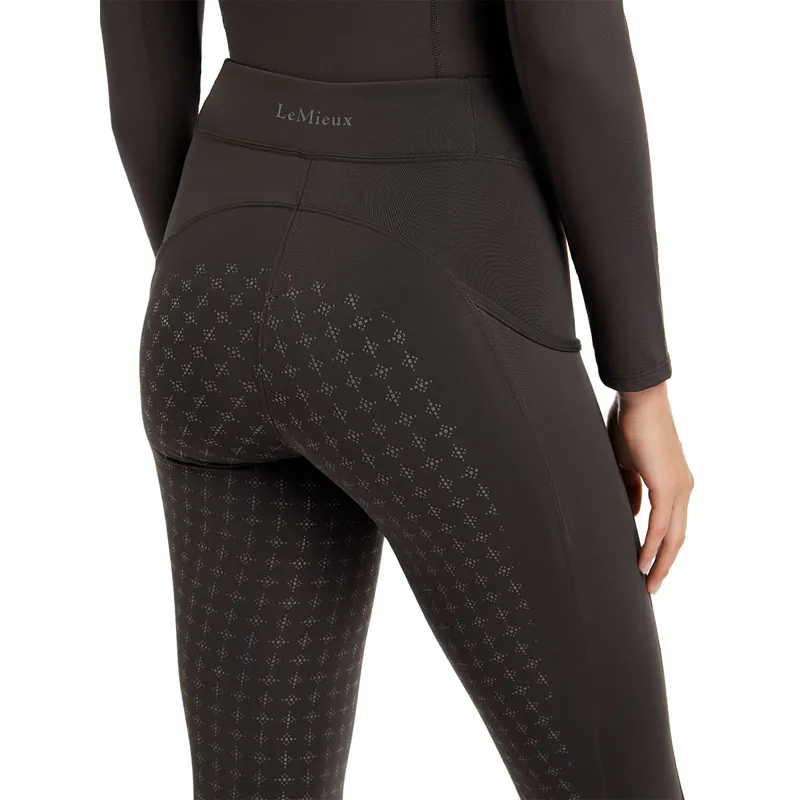LeMieux Naomi Full Grip Pull On Riding Tights - Cinder-4