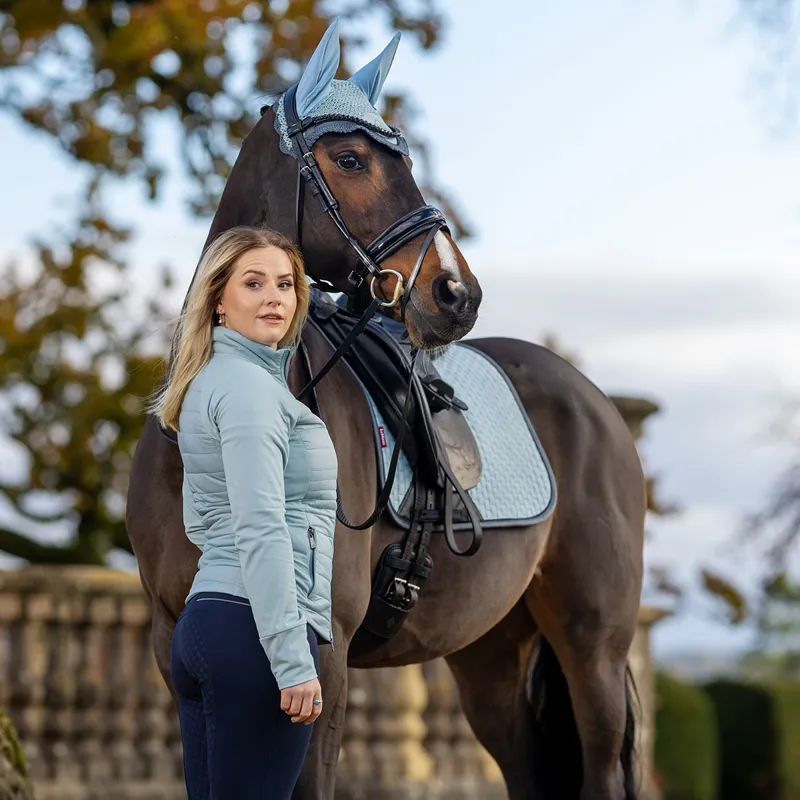 LeMieux Juliette Ladies Quilted Jacket - Glacier-2