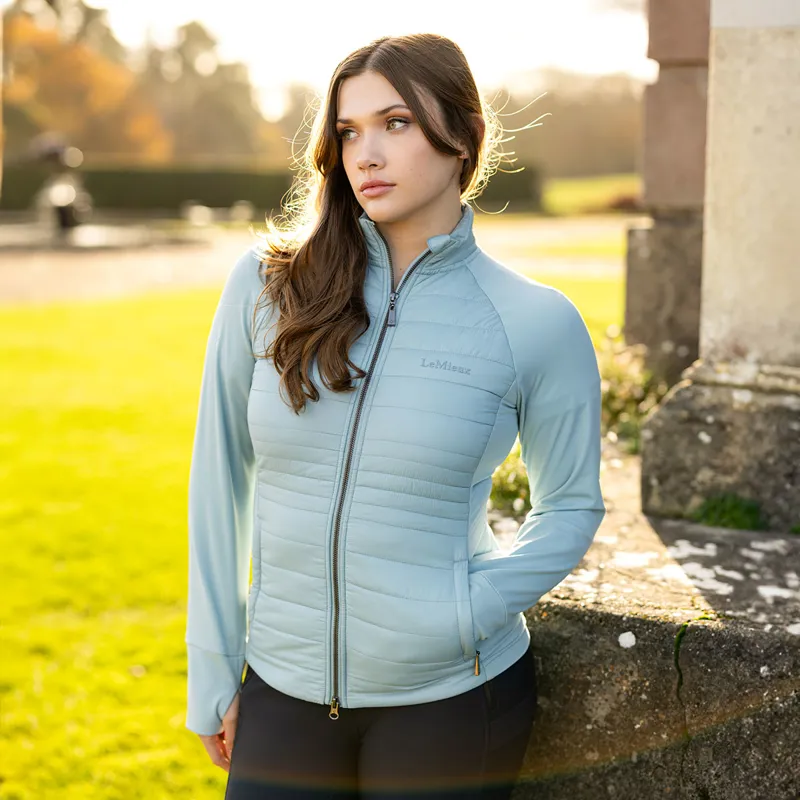 LeMieux Juliette Ladies Quilted Jacket - Glacier-3