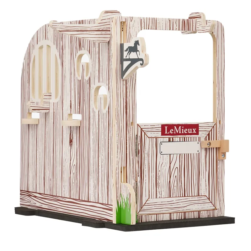LeMieux Mini Toy Pony Wooden Stable Set