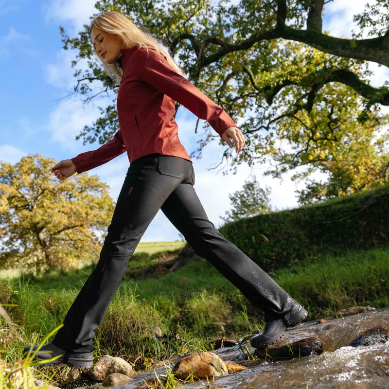 LeMieux Stormwear Womens Stretch Waterproof Trousers - Black-4