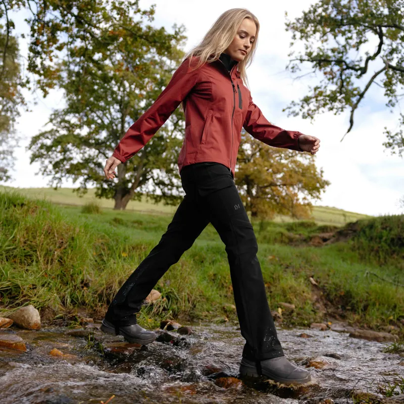 LeMieux Stormwear Womens Stretch Waterproof Trousers - Black-3