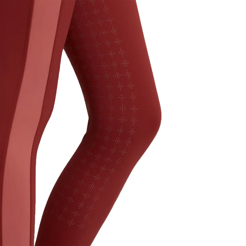 LeMieux Young Rider Orla Full Grip Riding Tights - Russet-6