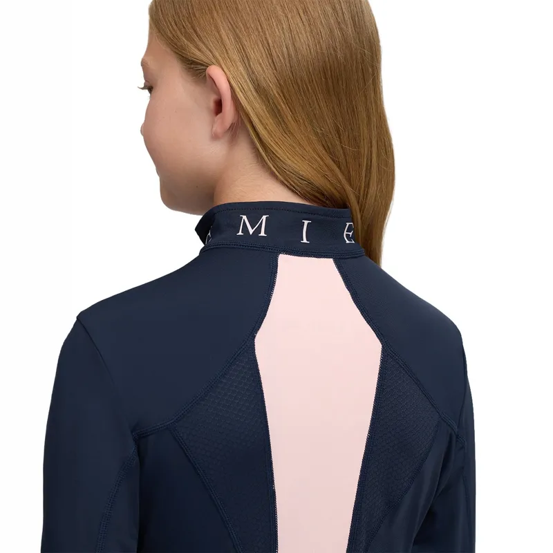 LeMieux Young Rider Mia Mesh Long Sleeve Base Layer - Navy-5