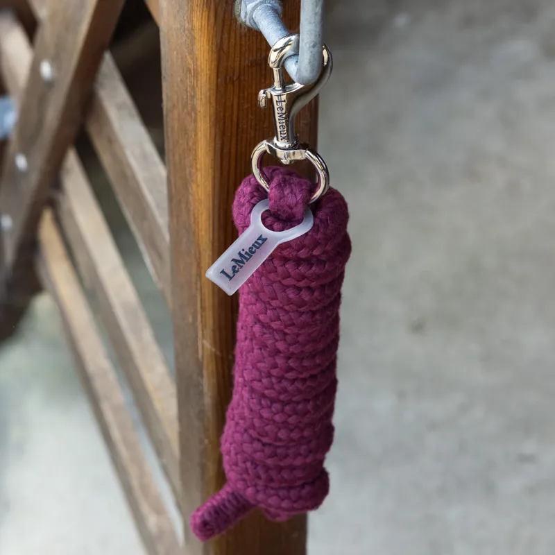 LeMieux Arika Leadrope - Burgundy