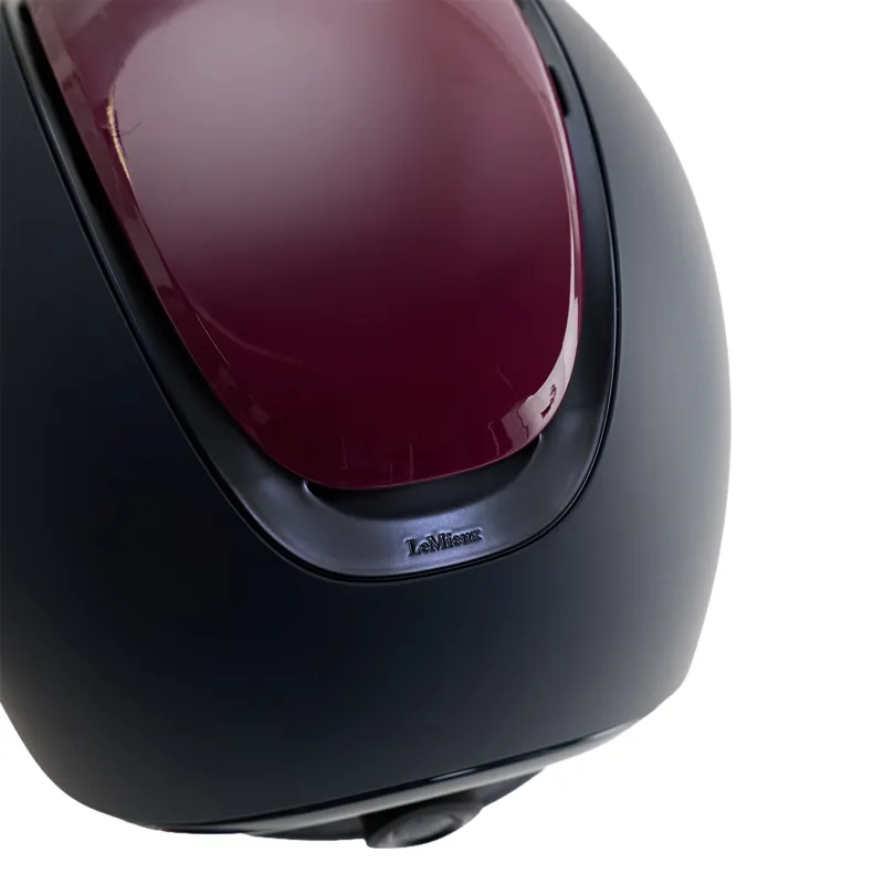 LeMieux Verv Helmet Panel - Blackberry-3