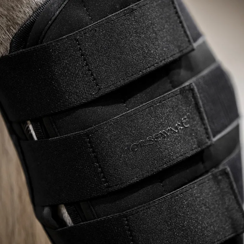 Horseware Ice Gel Hock Boots - Black-5