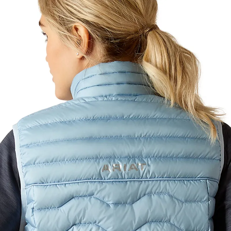 Ariat Ideal Down Ladies Vest Gilet - Cerulean Blue-2