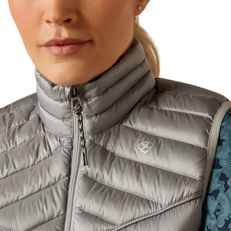 Ariat Ideal Down Ladies Vest Gilet - Ultimate Grey-2