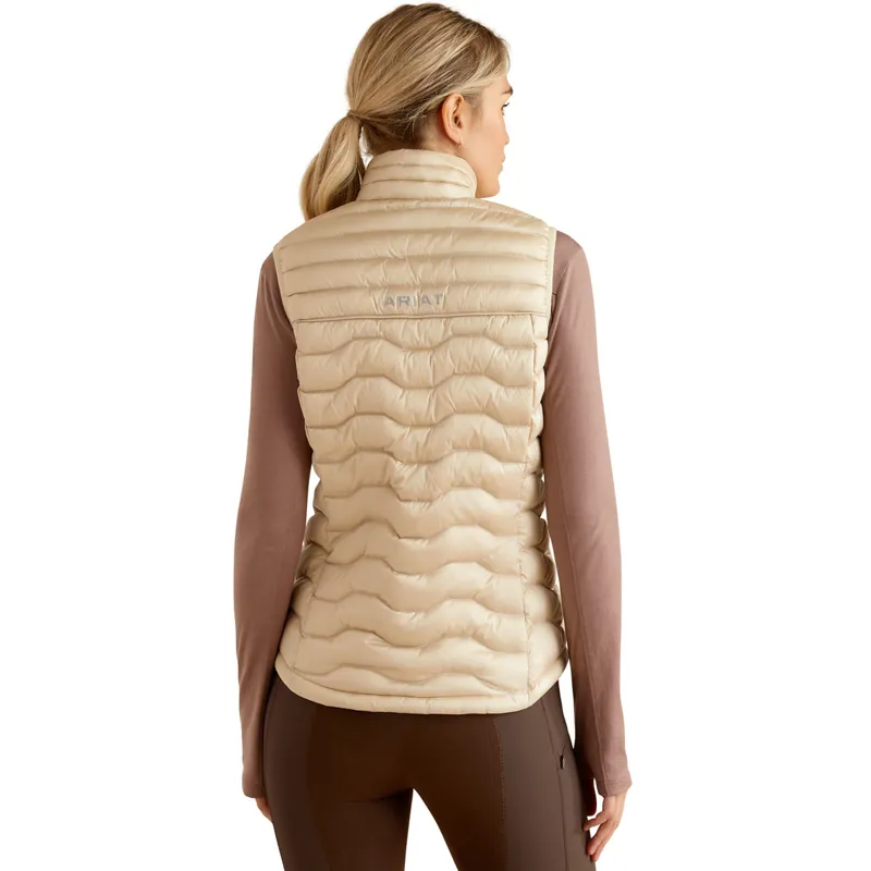 Ariat Ideal Down Ladies Vest Gilet - Summer Sand-3