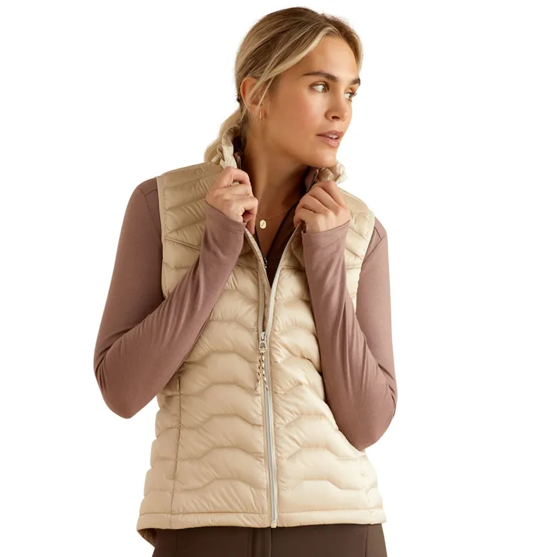 Ariat Ideal Down Ladies Vest Gilet - Summer Sand