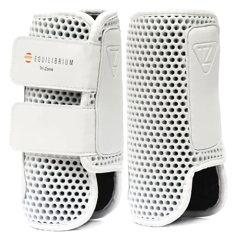 Equilibrium Tri-Zone Impact Sport Front Boots - White