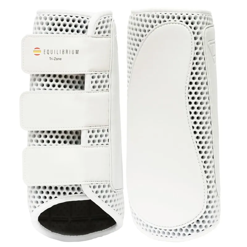 Equilibrium Tri-Zone Impact Sport Hind Boots - White