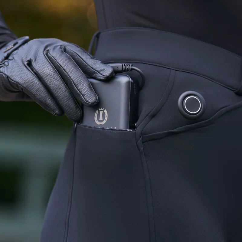 Imperial Riding Heated Full Grip Womens Breeches - Black-8