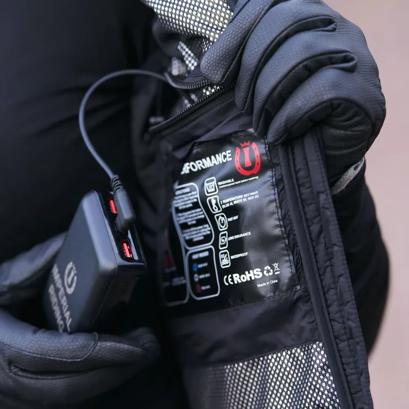 Imperial Riding Heated Womens Gilet - Black-3