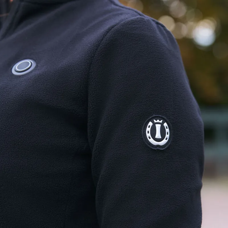 Imperial Riding Heated Womens Zip Up Fleece - Black-5