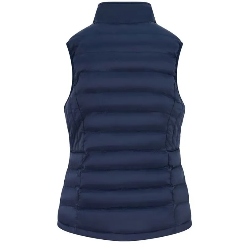 Equetech Inferno Asymmetrical Womens Heated Gilet - Navy-4