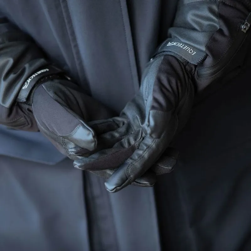 Equetech Inferno Waterproof Heated Riding Gloves - Black-2