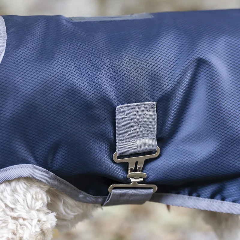 Horseware Ionic Therapy 50g Dog Coat - Imperial Blue/Silver/Navy-7