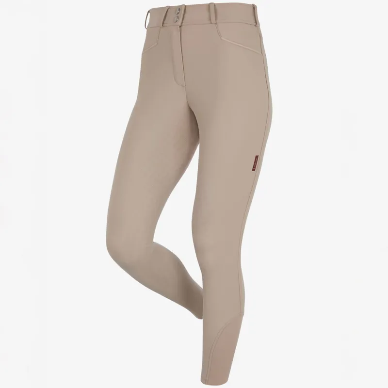 LeMieux Isabelle Womens Full Grip Breeches - Almond-1