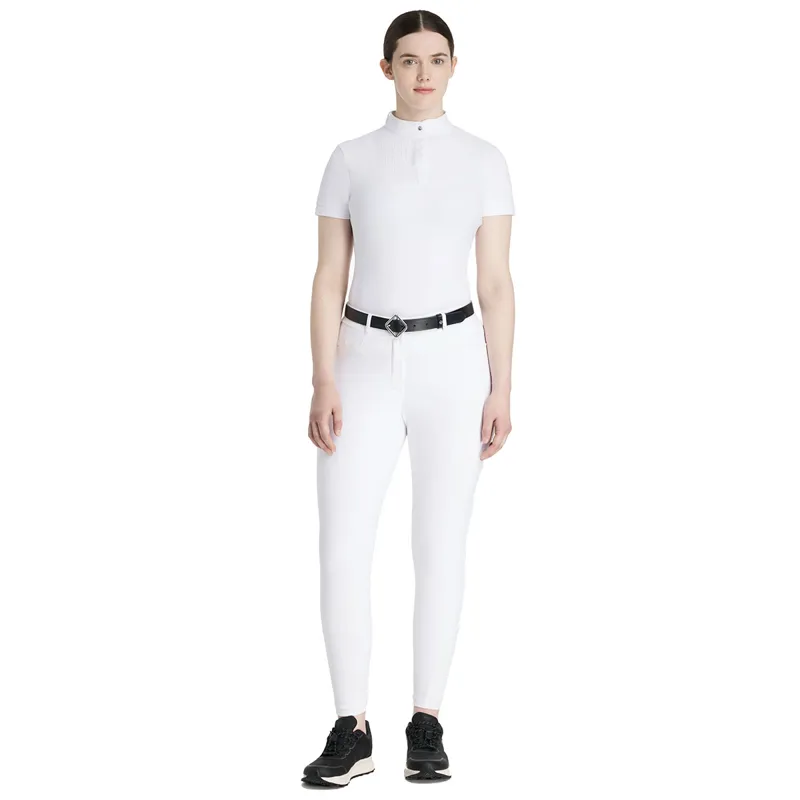 LeMieux Isabelle Full Grip Womens Competition Breeches - White-7