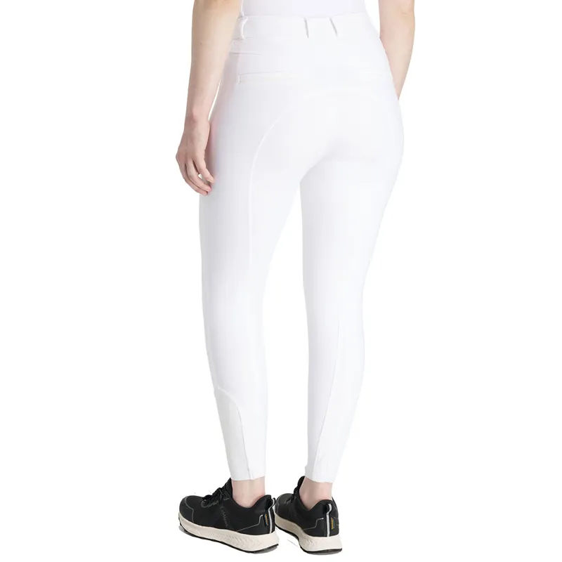 LeMieux Isabelle Full Grip Womens Competition Breeches - White-5
