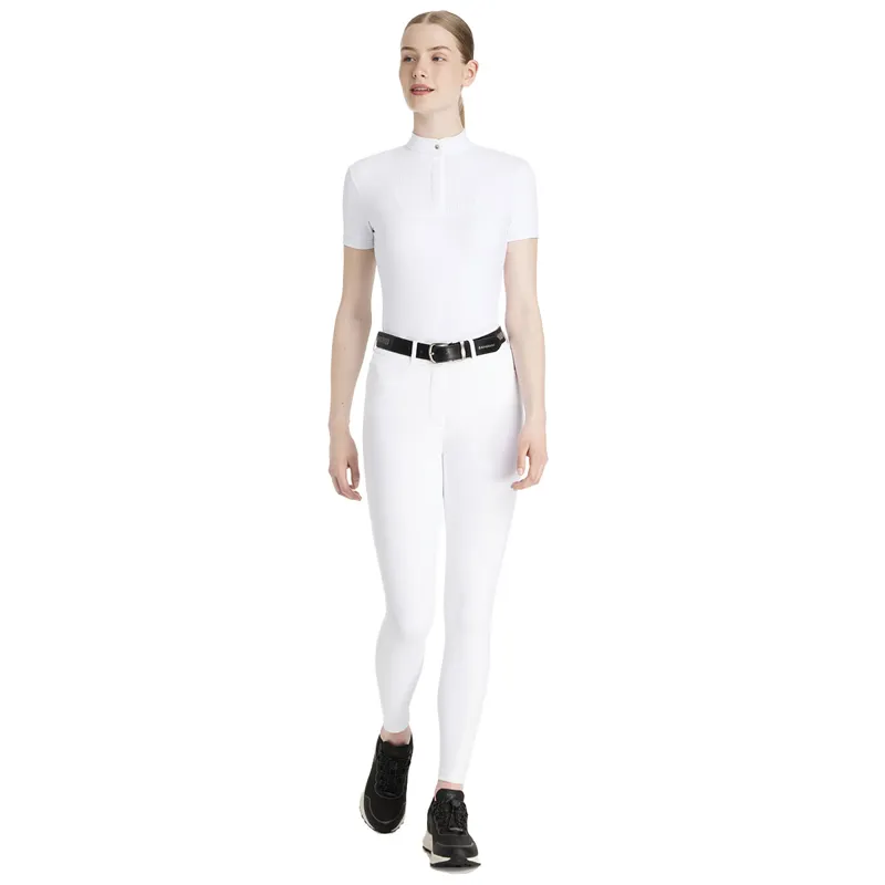 LeMieux Isabelle Full Grip Womens Competition Breeches - White-4
