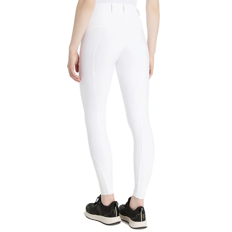 LeMieux Isabelle Knee Grip Womens Competition Breeches - White-1