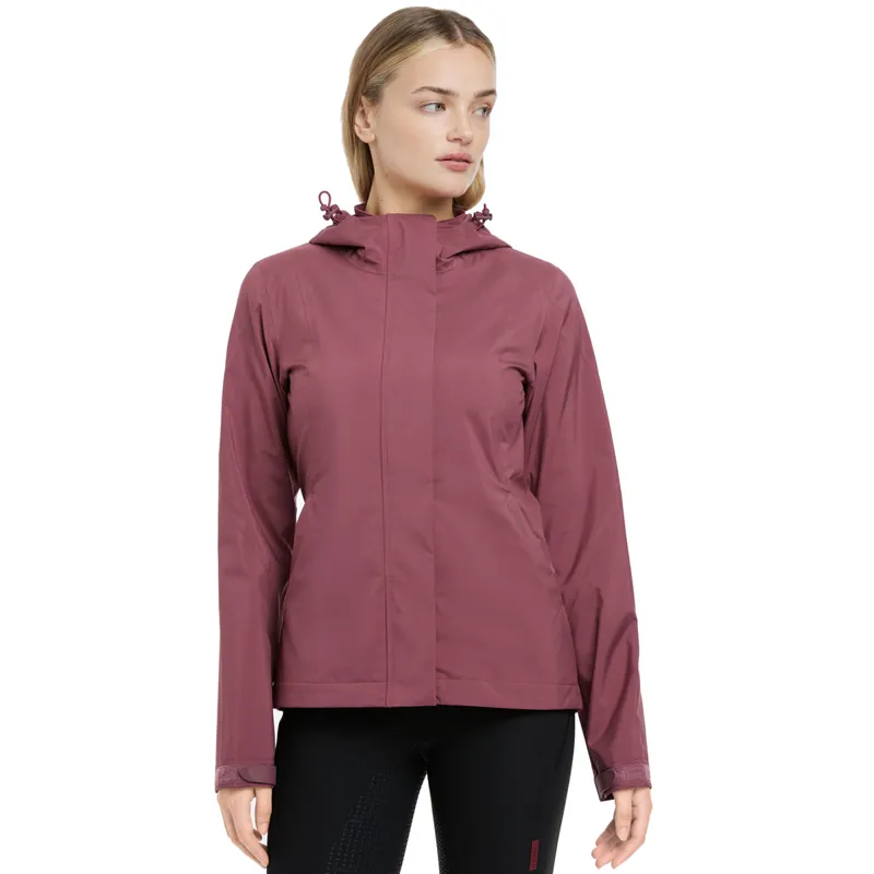 LeMieux Isla Ladies Short Waterproof Jacket - Rosewood