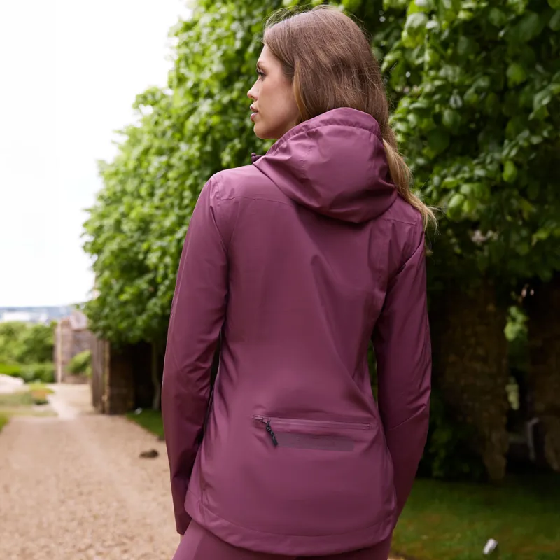 LeMieux Isla Ladies Short Waterproof Jacket - Rosewood-5