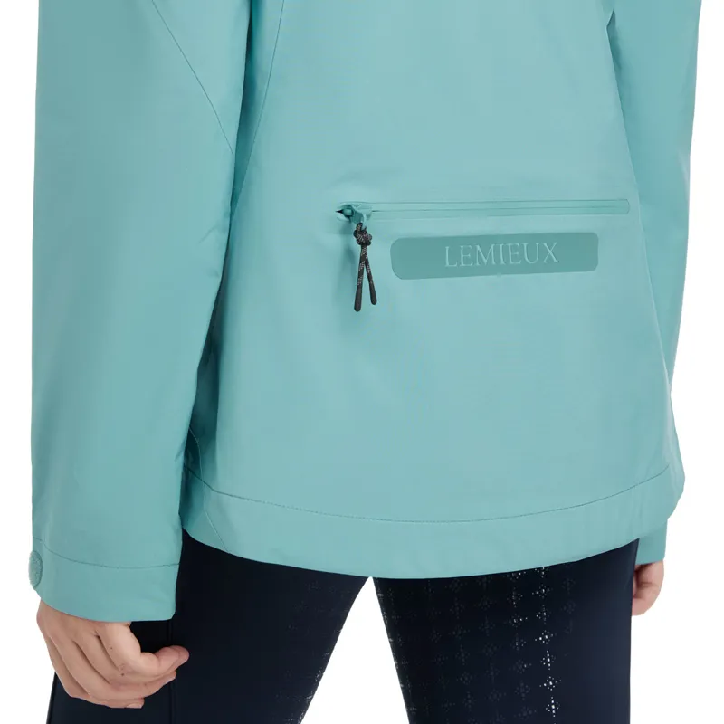 LeMieux Isla Ladies Short Waterproof Jacket - Lagoon-4
