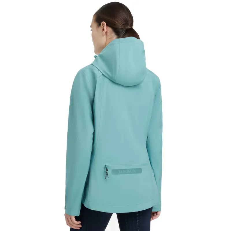 LeMieux Isla Ladies Short Waterproof Jacket - Lagoon-2