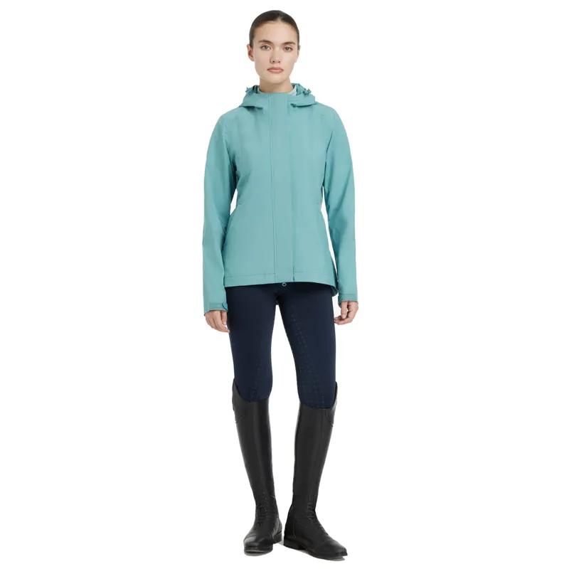 LeMieux Isla Ladies Short Waterproof Jacket - Lagoon-1