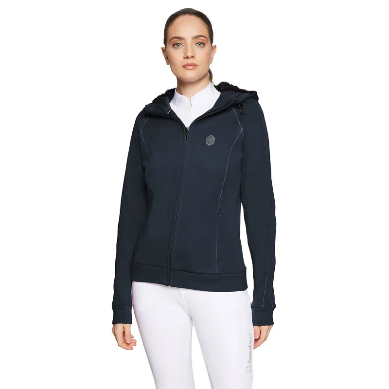 Samshield Ivy Womens Zip Hoodie - Navy