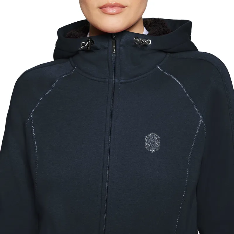 Samshield Ivy Womens Zip Hoodie - Navy-1