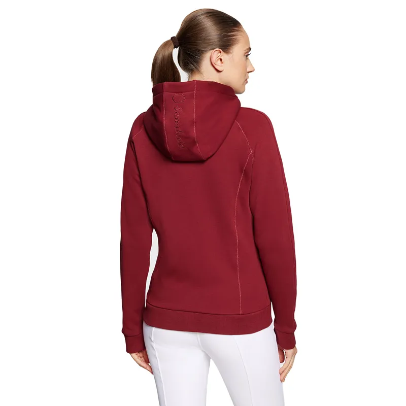 Samshield Ivy Womens Zip Hoodie - Raspberry-4