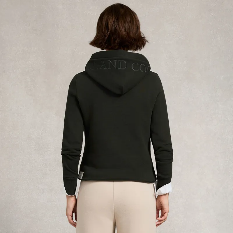 Holland Cooper Ivy League Womens Hoodie - Racing Green-3