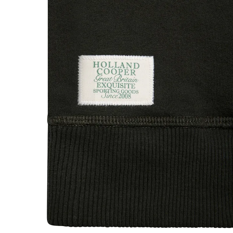 Holland Cooper Ivy League Womens Hoodie - Racing Green-6