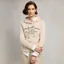 Holland Cooper Ivy League Womens Hoodie - Stone