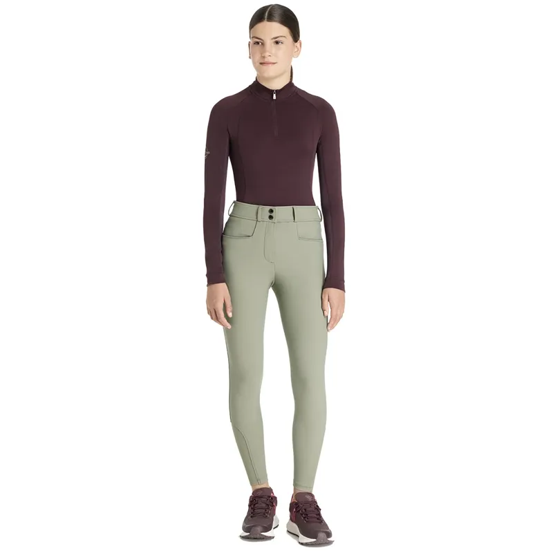 LeMieux Young Rider Izzy Full Grip Junior Breeches - Rosemary-4