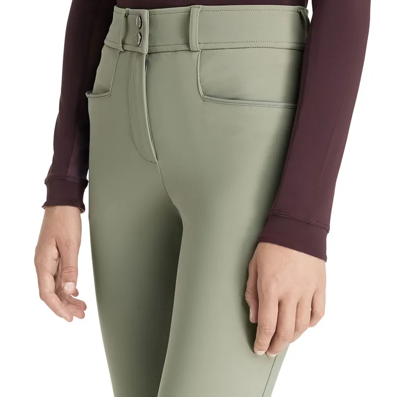 LeMieux Young Rider Izzy Full Grip Junior Breeches - Rosemary-3