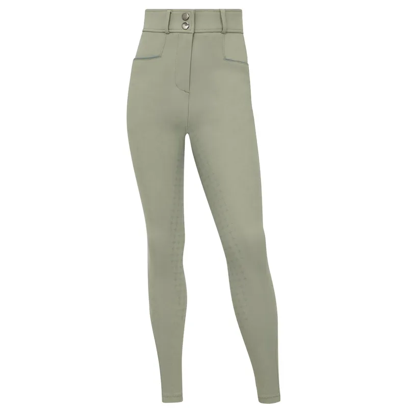 LeMieux Young Rider Izzy Full Grip Junior Breeches - Rosemary-1