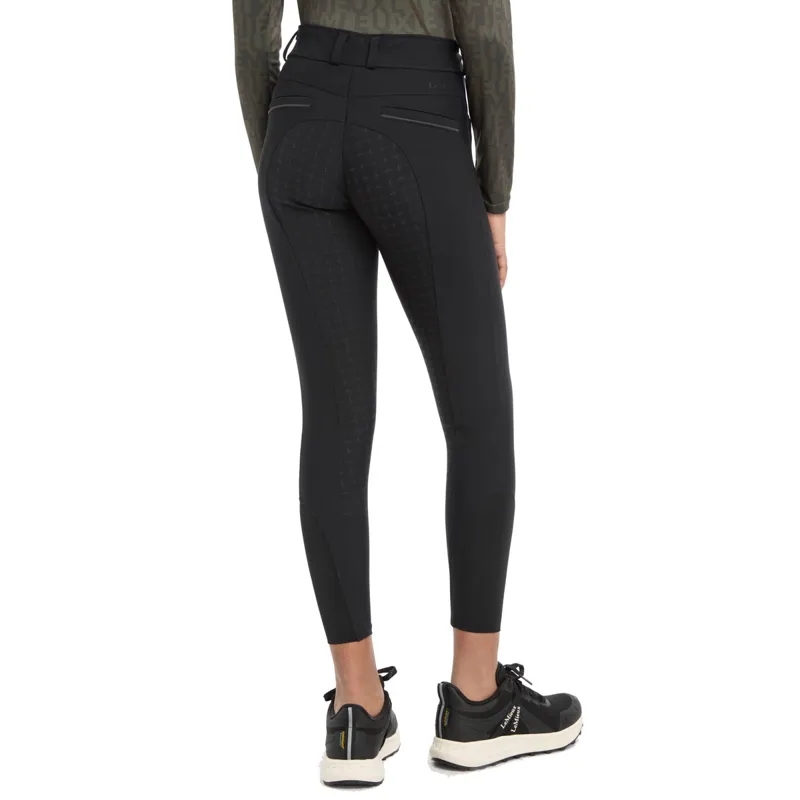 LeMieux Young Rider Izzy Full Grip Junior Breeches - Black-1