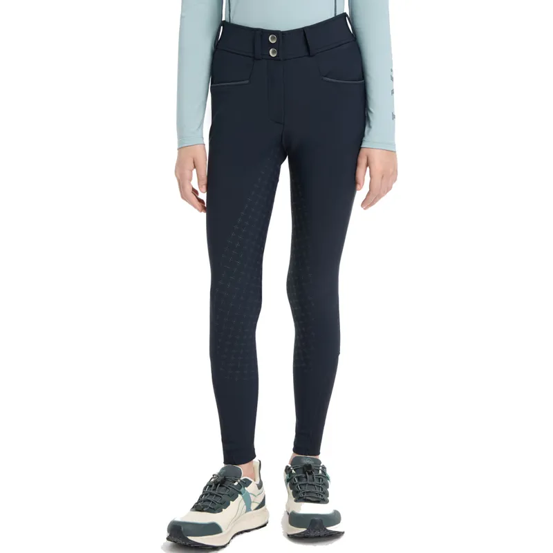 LeMieux Young Rider Izzy Full Grip Junior Breeches - Navy-3