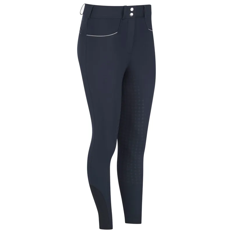 LeMieux Young Rider Izzy Full Grip Junior Breeches - Navy