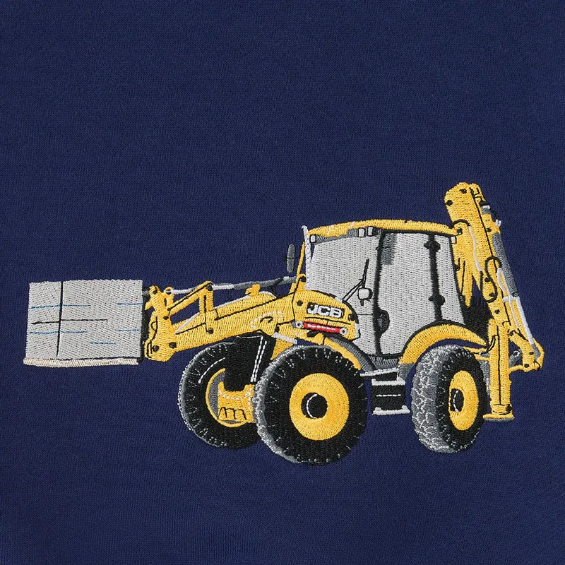 Lighthouse Jackson Junior Boys Full Zip Hoodie - JCB Print-8