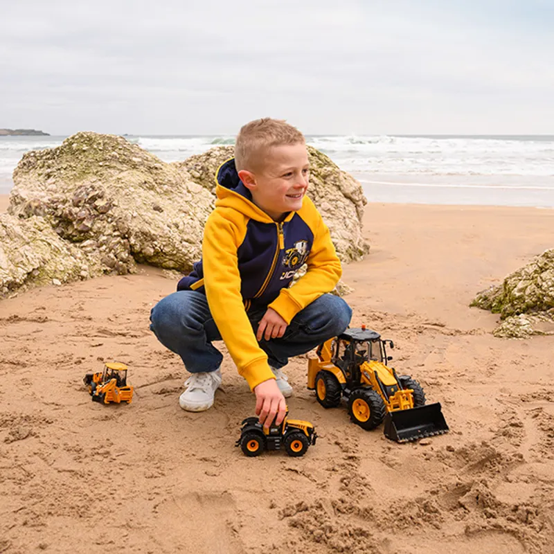 Lighthouse Jackson Junior Boys Full Zip Hoodie - JCB Print-11